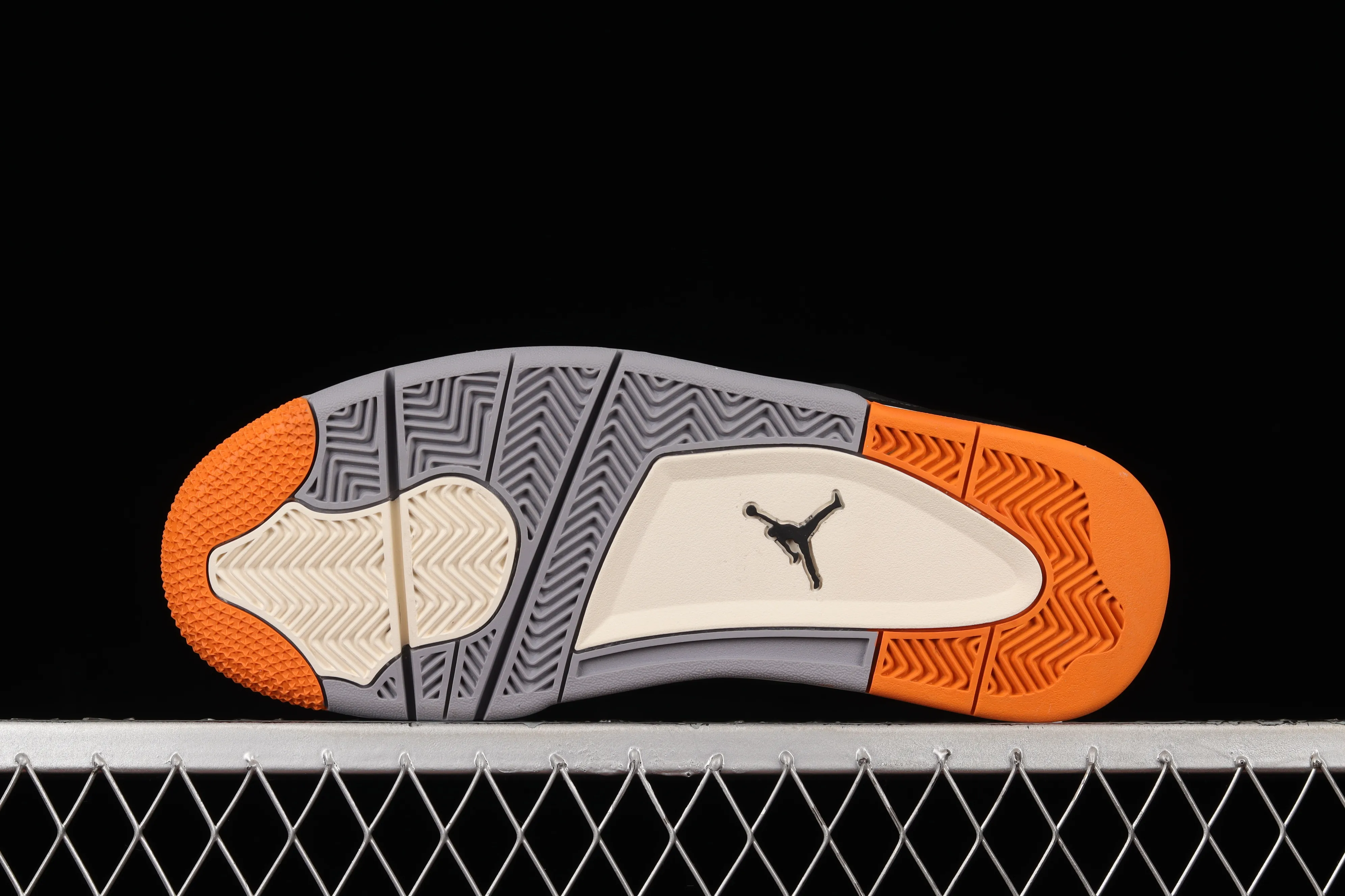 All categories Air Jordan Jordan series basketball shoes Air Jordan 4 Pure original Air Jordan 4 Retro SE AJ4 Joe 4 brass black orange starfish orange CW7183-100